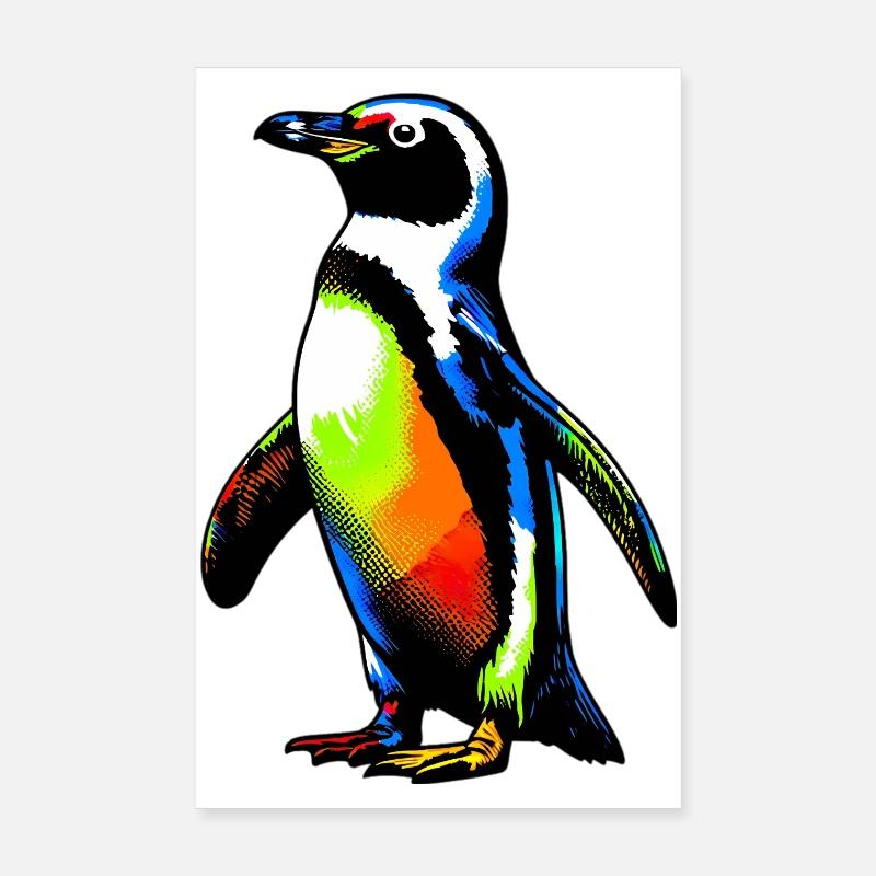 Pingouin Poster 20 x 30 cm