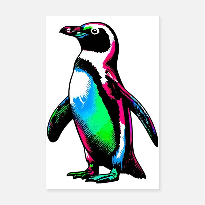 Pingouin Poster 20 x 30 cm