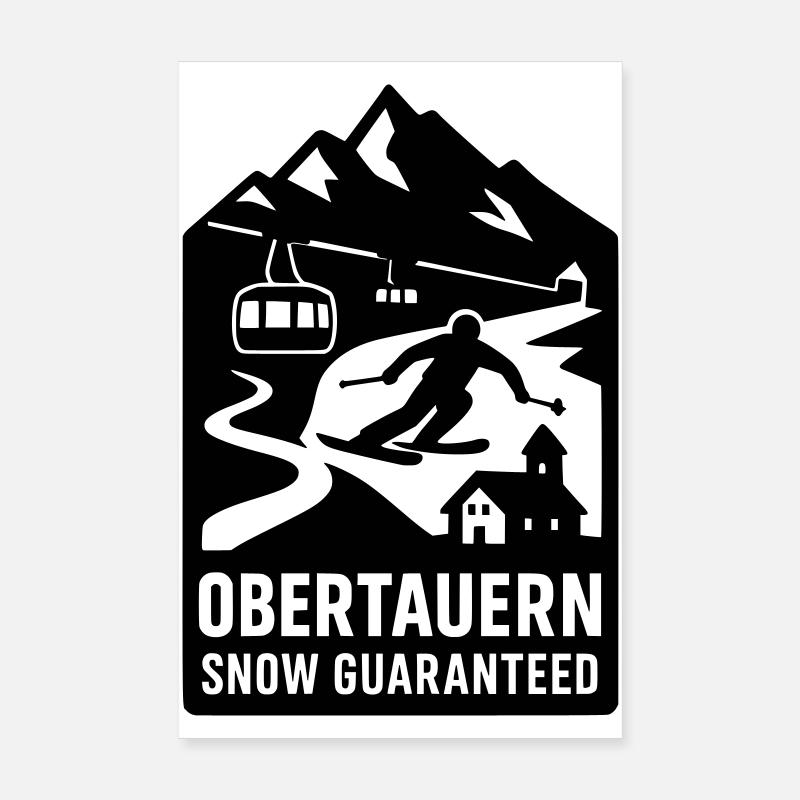 Station de ski d’Obertauern Poster 20 x 30 cm