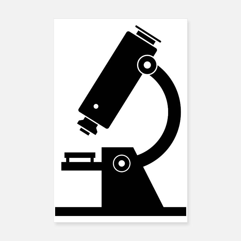 Mikroskop Poster 20x30 cm