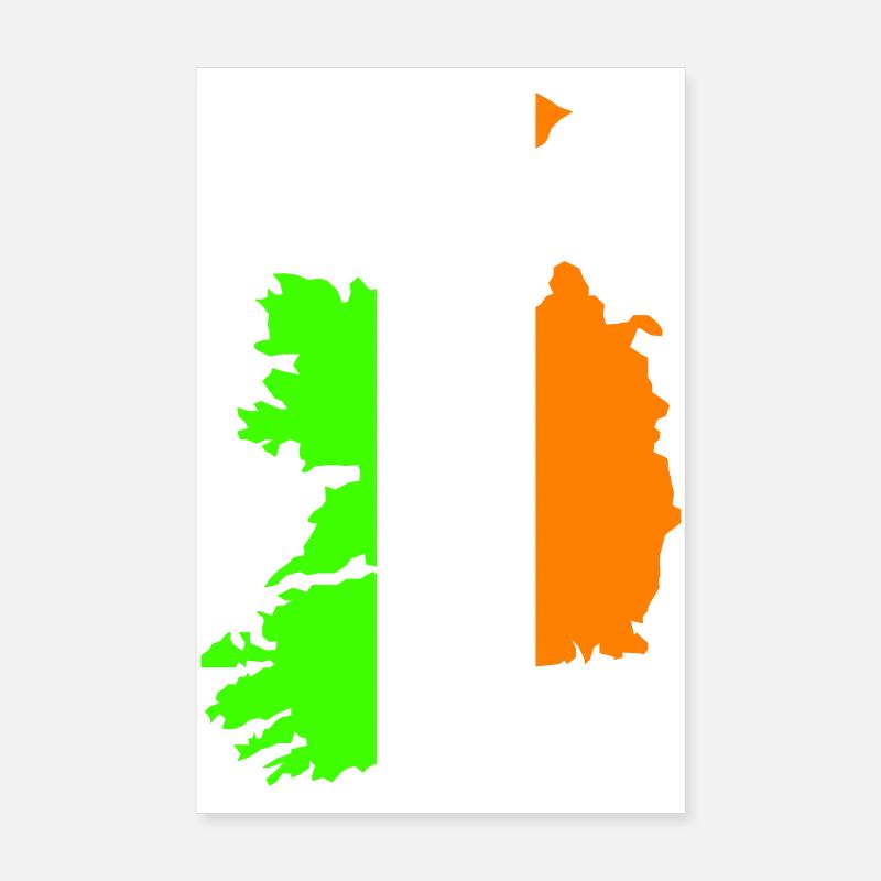 Pays d’Irlande Poster 20 x 30 cm
