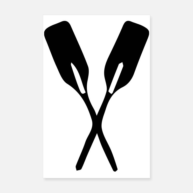 Paddel Poster 20x30 cm