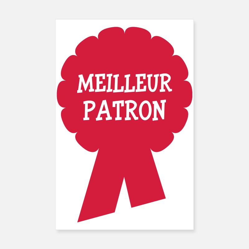 Meilleur Patron Poster 20 x 30 cm