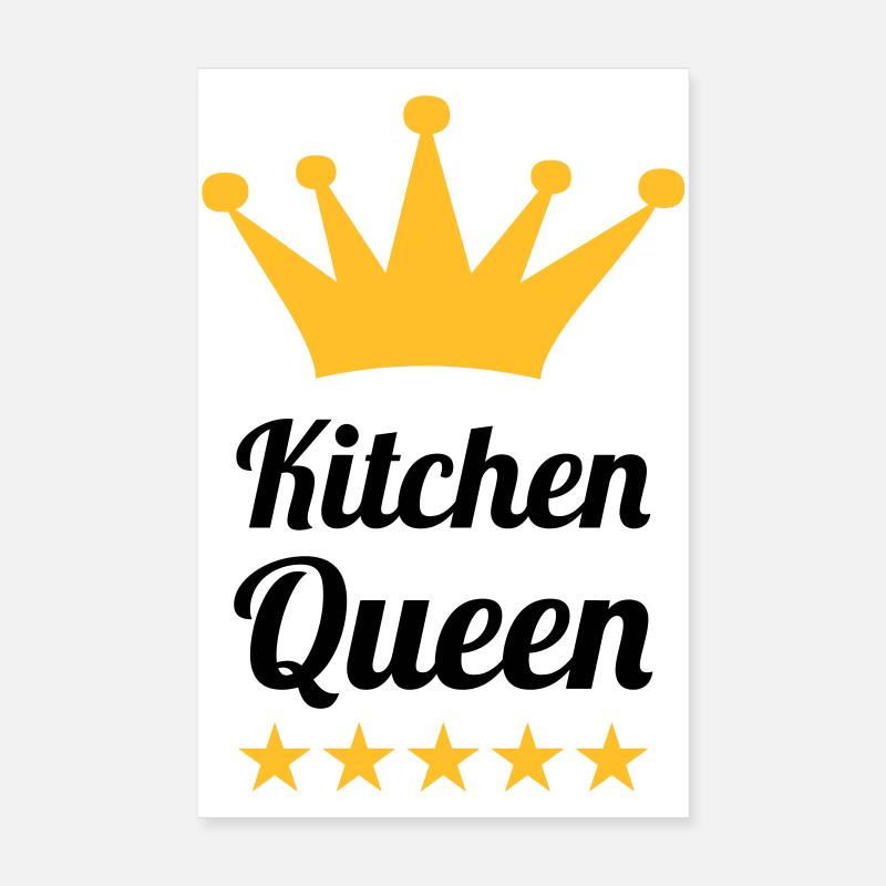 Kitchen Queen Poster 20 x 30 cm