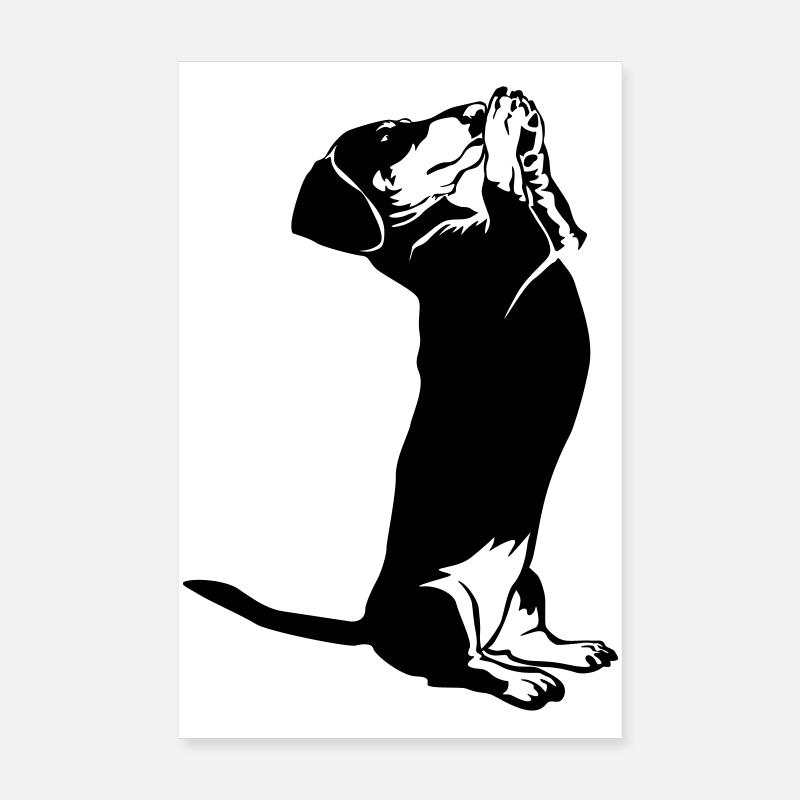 Dackel Poster 20x30 cm