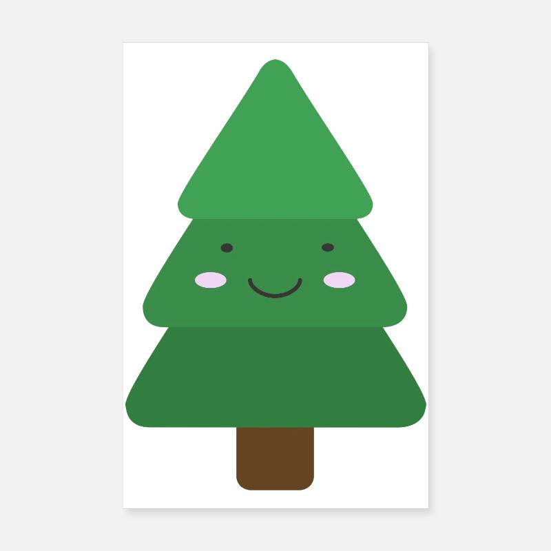 Sapin mignon Poster 20 x 30 cm