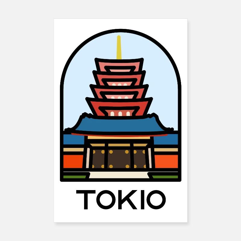 Tokyo - Senso-ji Temple Poster 20 x 30 cm