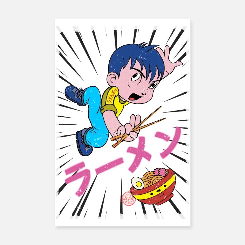Ramen Garçon Poster 20 x 30 cm