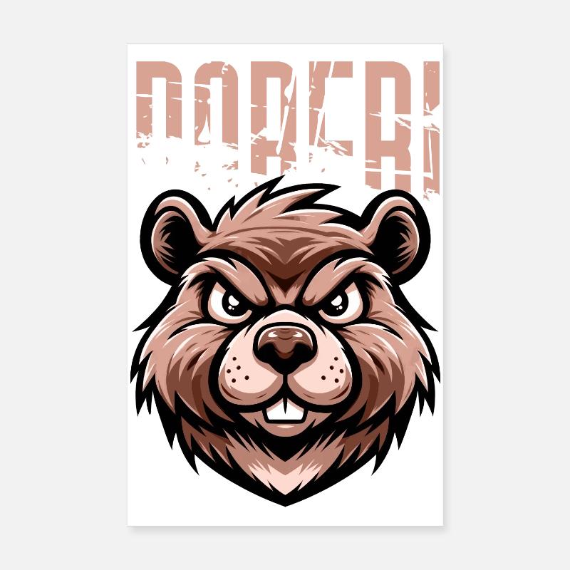 BOBER Poster 20x30 cm