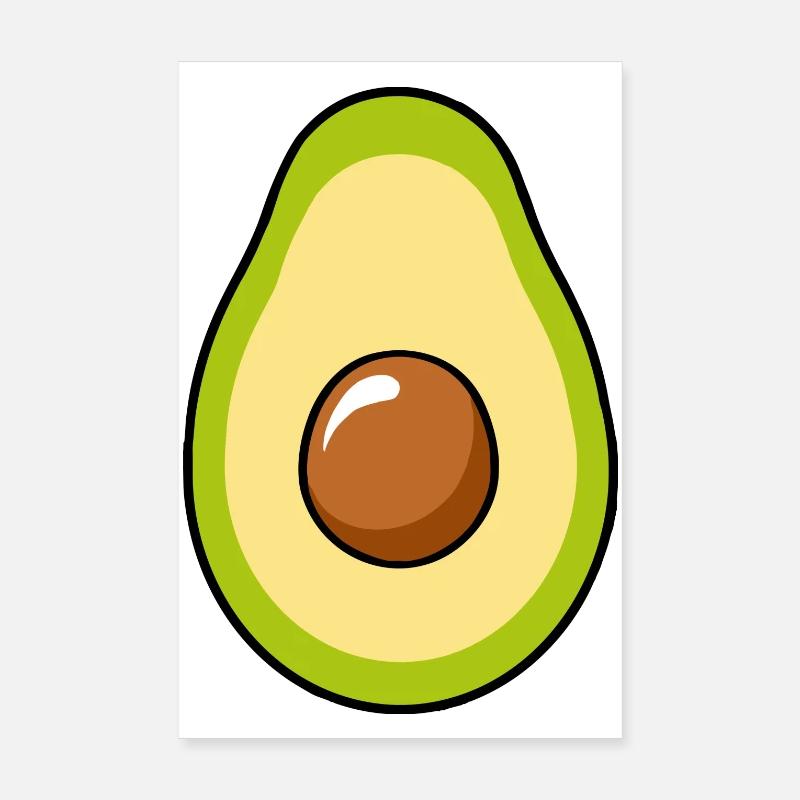 Avocat Poster 20 x 30 cm