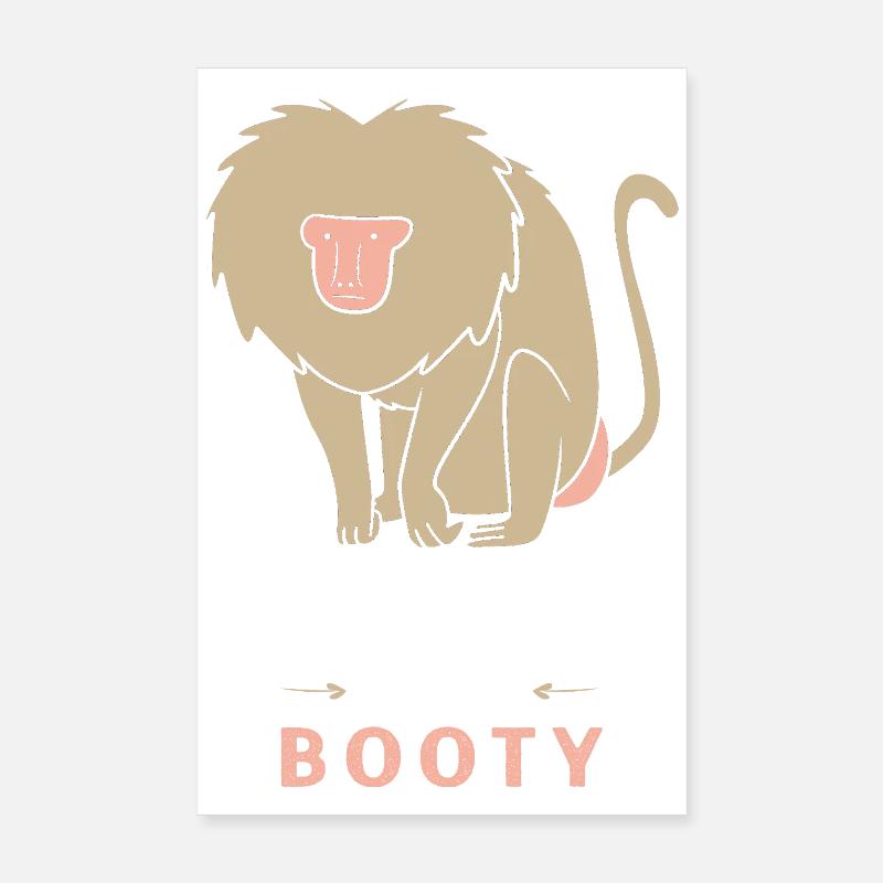 primate Poster 20 x 30 cm