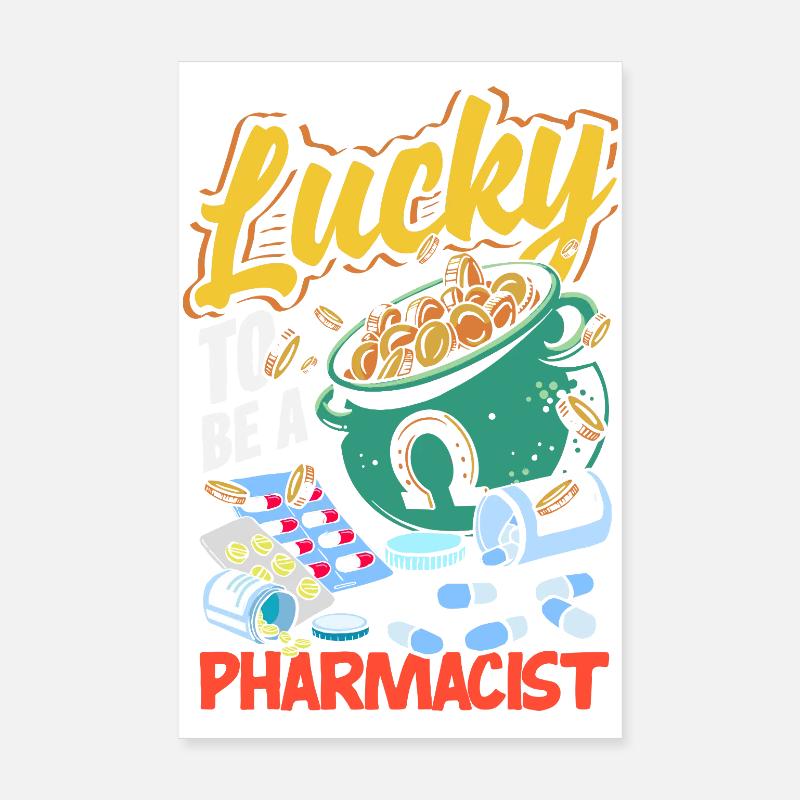 Apotheker Pharmazeutisch-technischer Poster 20x30 cm