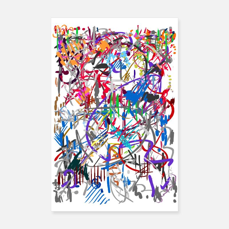 Abstract Poster 8" x 12" (20x30 cm)