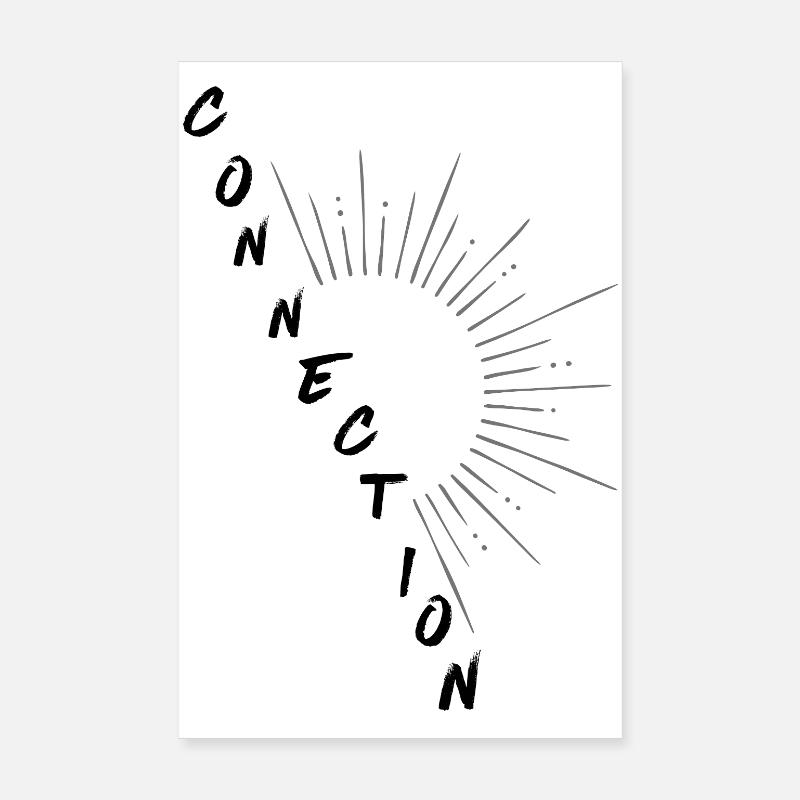 CONNEXION – Votre Éclat dans l’Univers Poster 20 x 30 cm