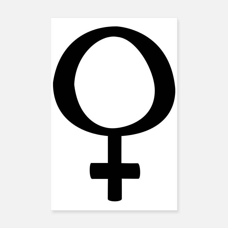 Woman Poster 8" x 12" (20x30 cm)