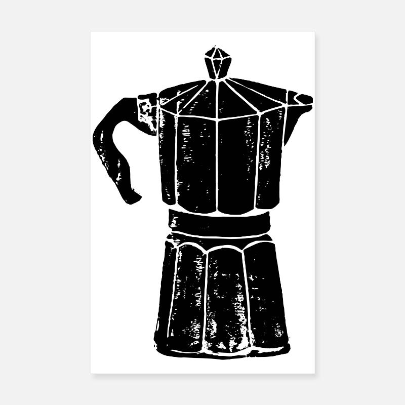 Kaffee – But first coffee Poster 20x30 cm