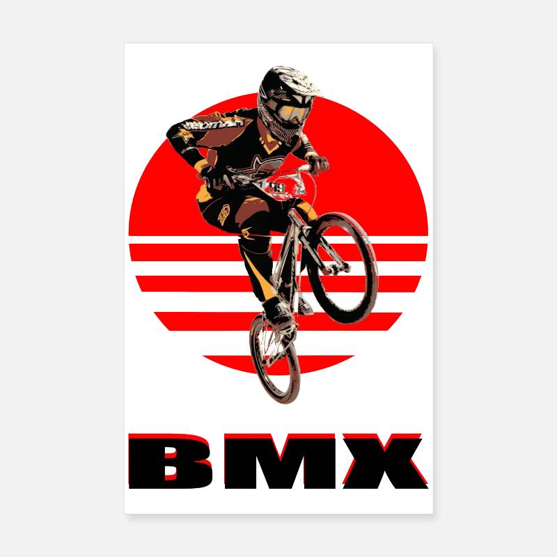 BMX Bike Poster 20x30 cm