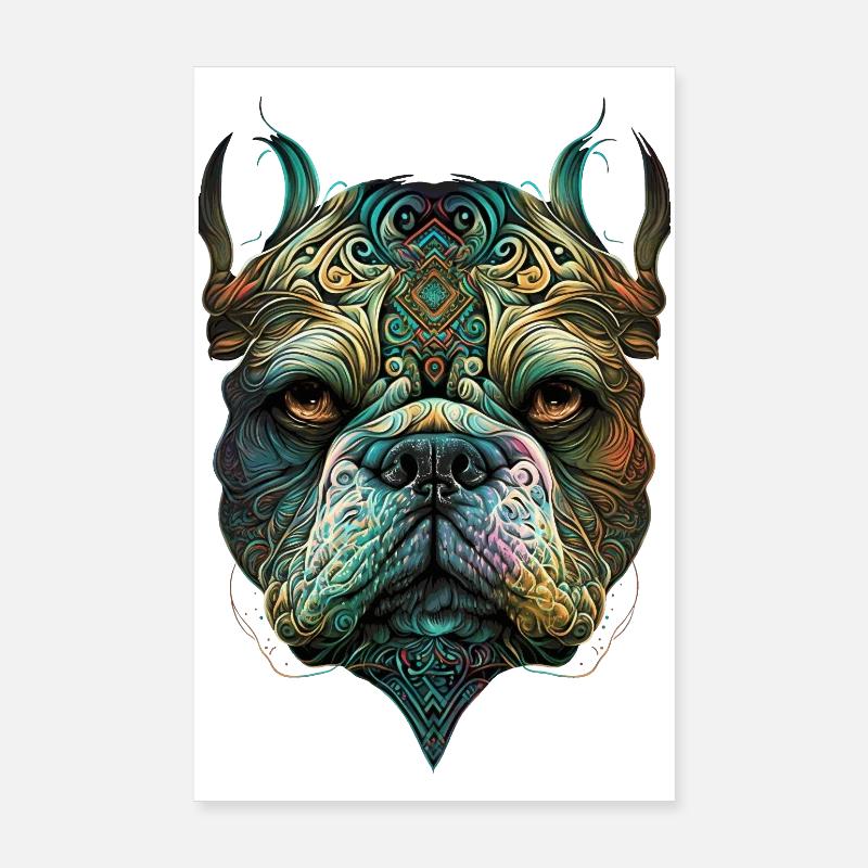 Holly Bulldogge! Poster 20x30 cm