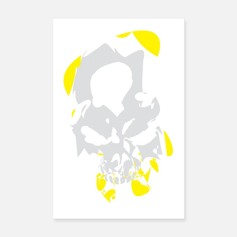 Skull 08 Poster 20x30 cm