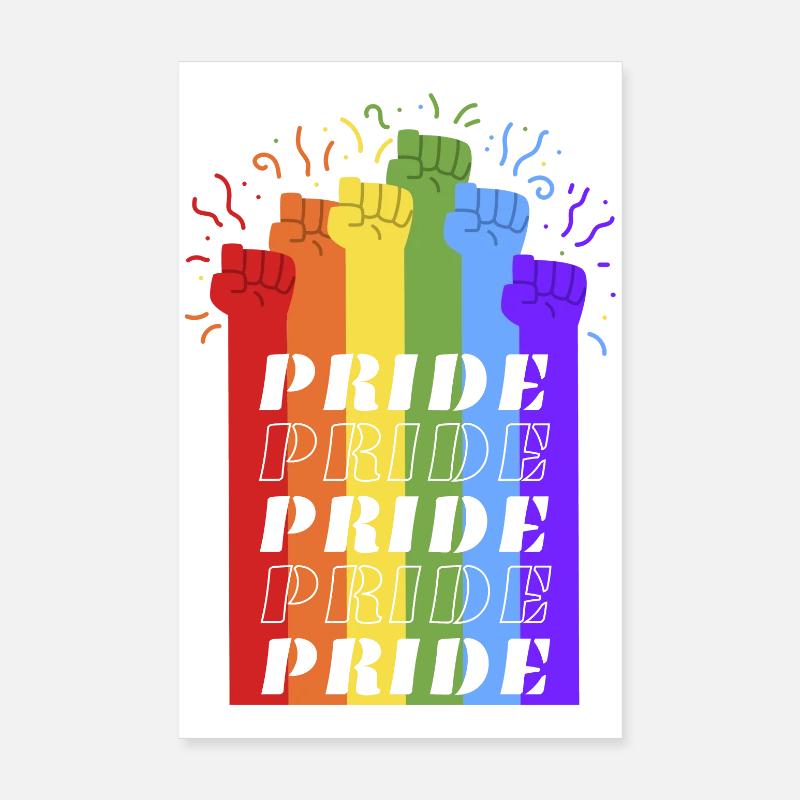 Pride Poster 8" x 12" (20x30 cm)