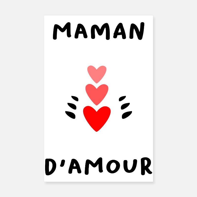 MAMA. MUTTERTAG. SCHÖNEN MUTTERTAG Poster 20x30 cm