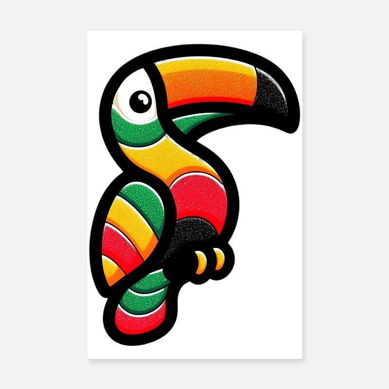 Toucan Poster 20 x 30 cm