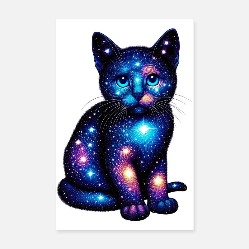 Chat Poster 20 x 30 cm