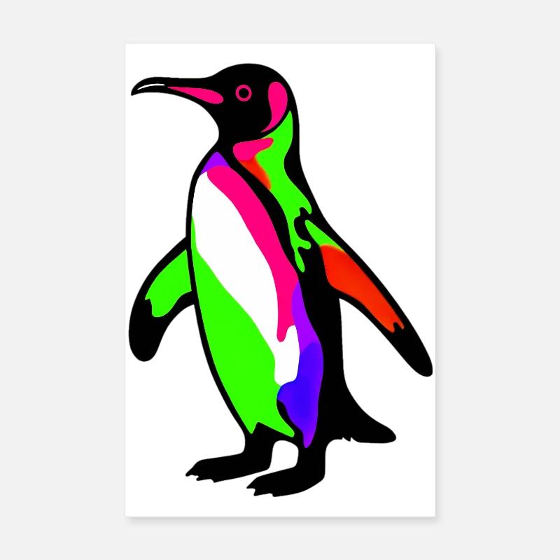 Pinguin Poster 20x30 cm