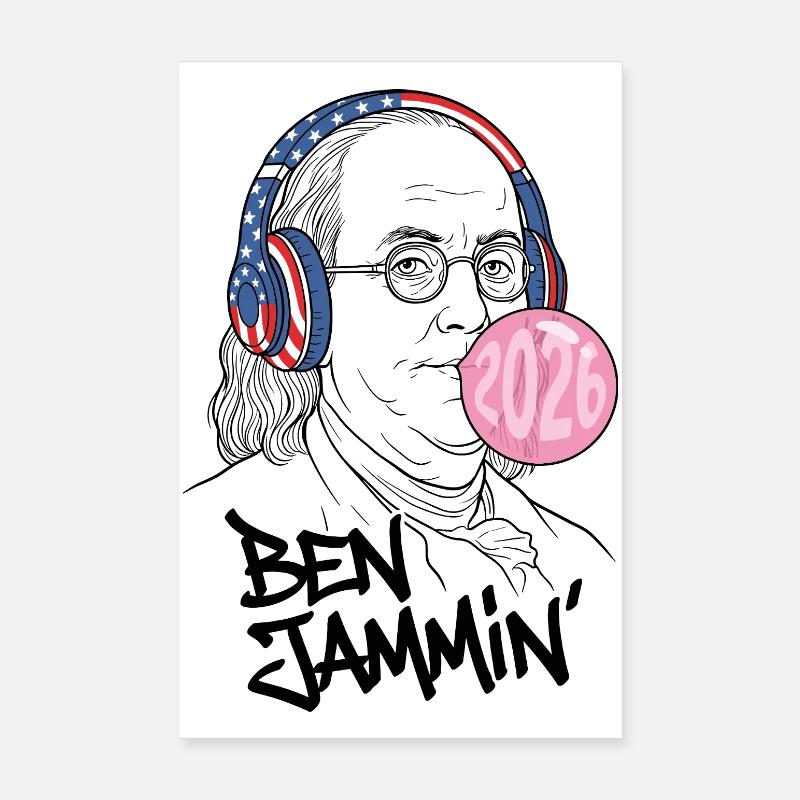 Ben Jammin 2026 Poster 20x30 cm