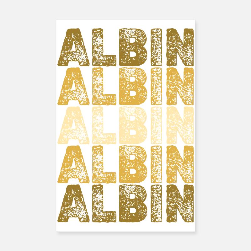 Cadeau pour Albin Poster 20 x 30 cm