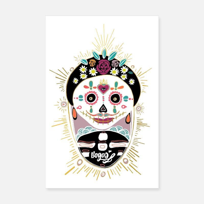 Halloween Mexico Poster 20x30 cm