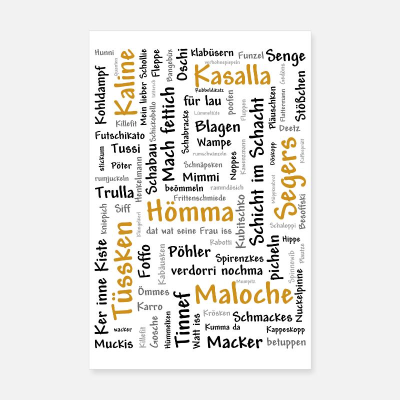 Ruhrpott Poster 20x30 cm