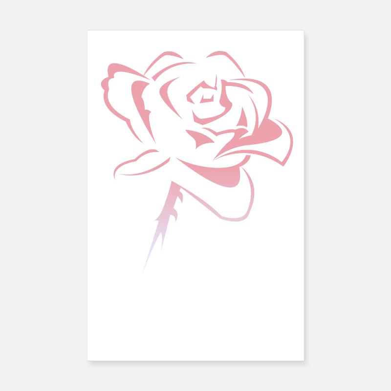 Blume,Rose Poster 20x30 cm