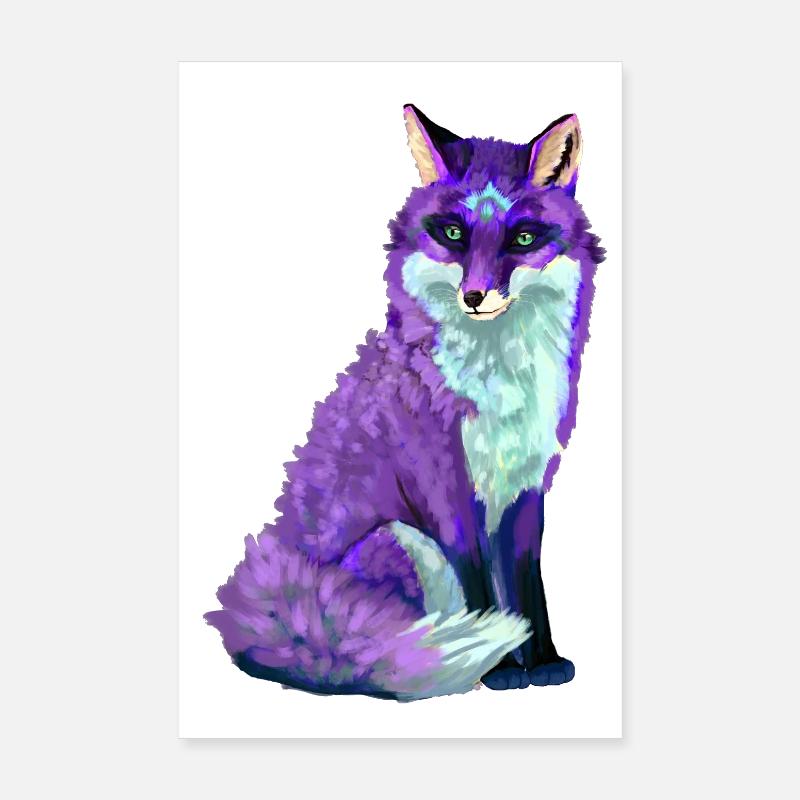 renard Poster 20 x 30 cm