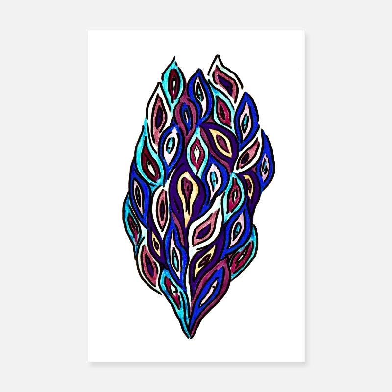 Vulvas Poster 8" x 12" (20x30 cm)