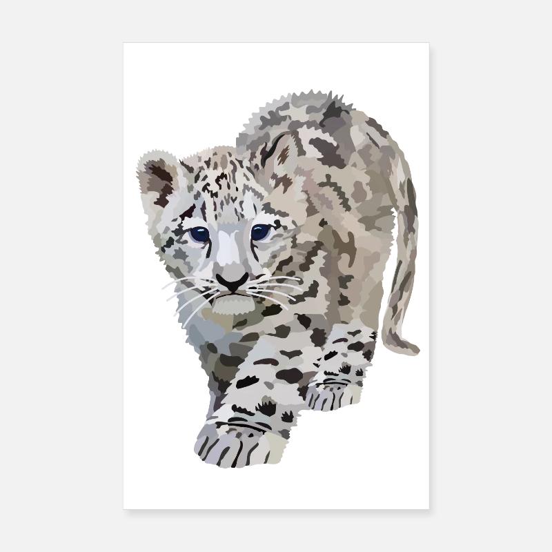 Sia, le léopard des neiges Poster 20 x 30 cm