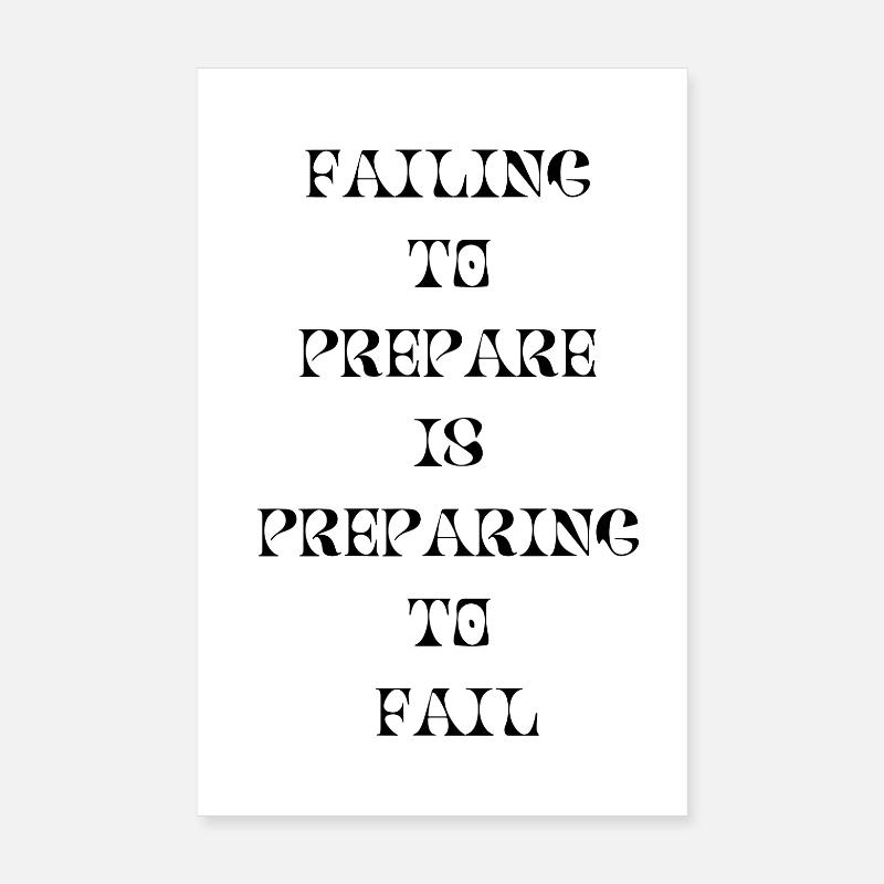 Falling to Prepare, Preparing to Fall Poster 8" x 12" (20x30 cm)