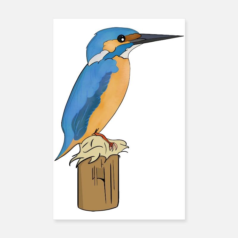 Martin-pêcheur Poster 20 x 30 cm