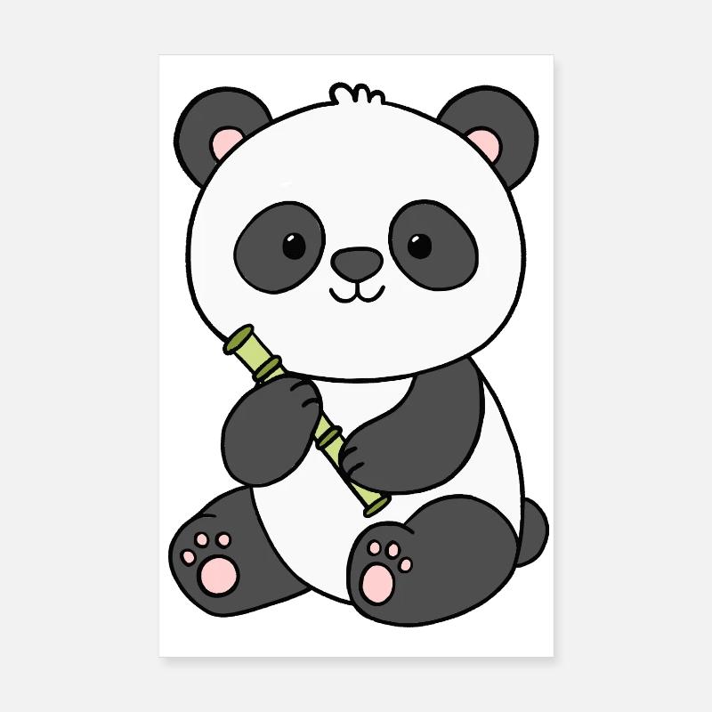 Panda Panda Ours Poster 20 x 30 cm