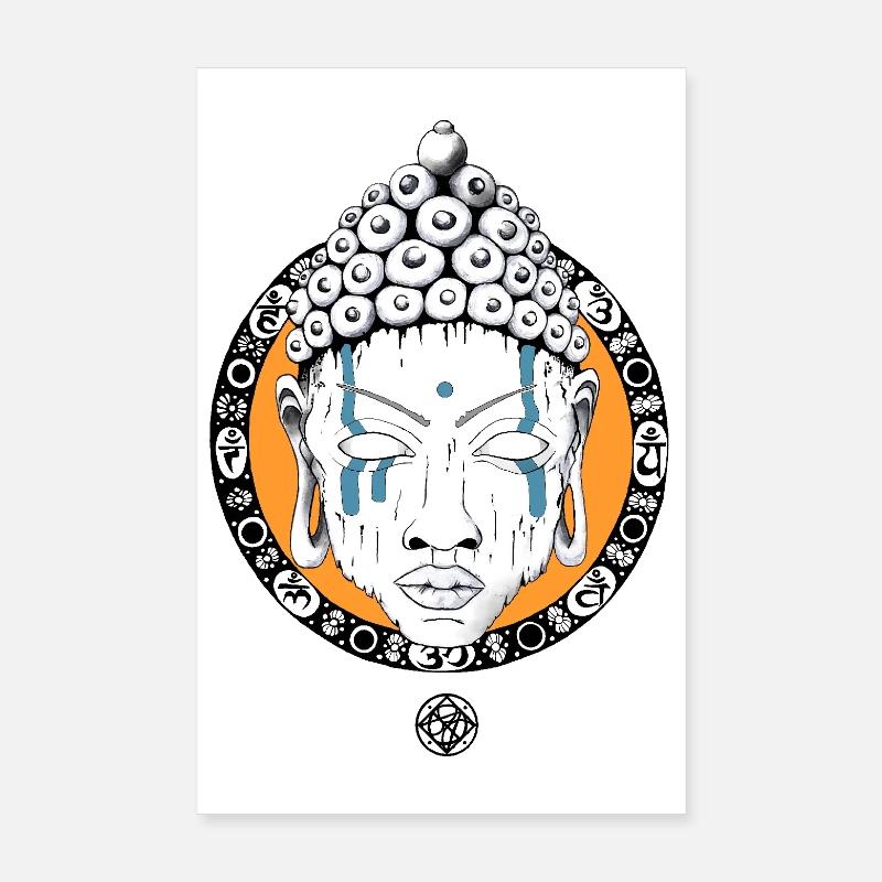 Buddha Poster 20x30 cm