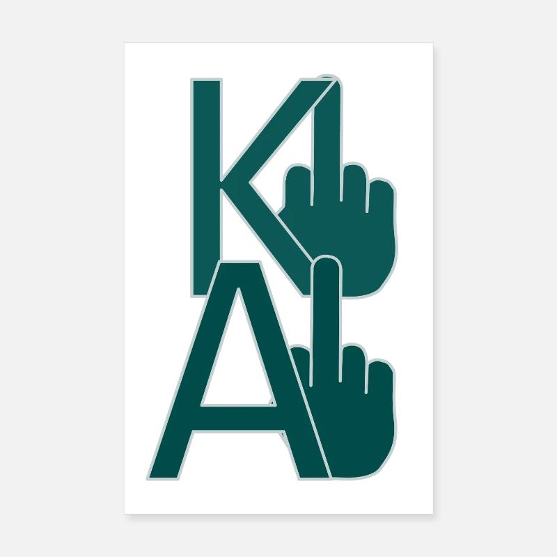 KI AI Poster 20x30 cm