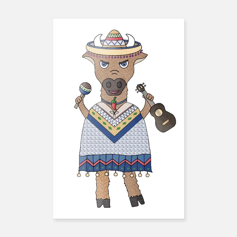 Taurus : le rythme de la samba dans le sang Poster 20 x 30 cm