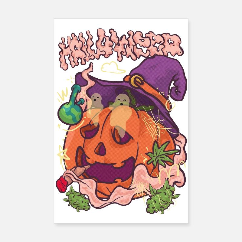 Halloweed – Le roi de la citrouille froide Poster 20 x 30 cm
