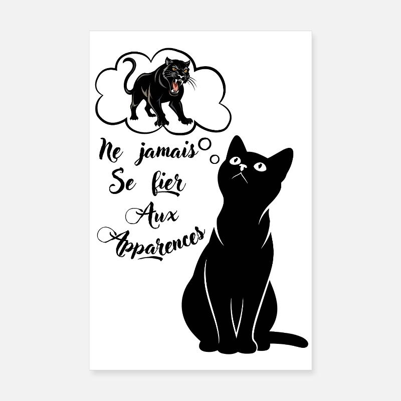 Ne pas se fier aux apparences Poster 20 x 30 cm