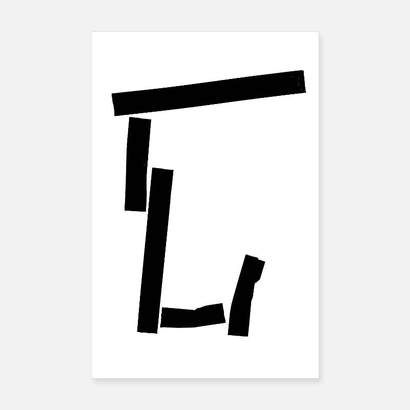 Lettre urbaine (2) Poster 20 x 30 cm