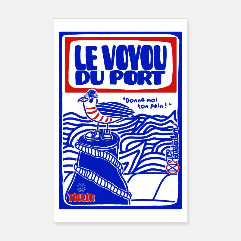 The Port Rogue Poster 8" x 12" (20x30 cm)