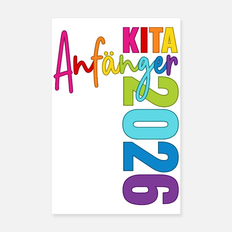 Débutants en crèche 2026 Poster 20 x 30 cm