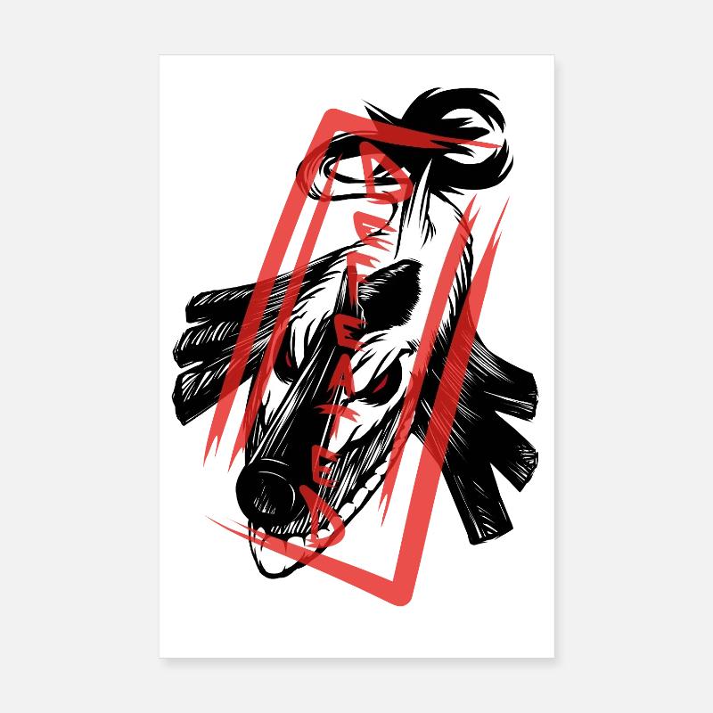 The defeated: Shark Monster Poster 20 x 30 cm