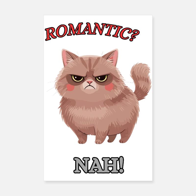 Le Chat Zéro Buck Poster 20 x 30 cm