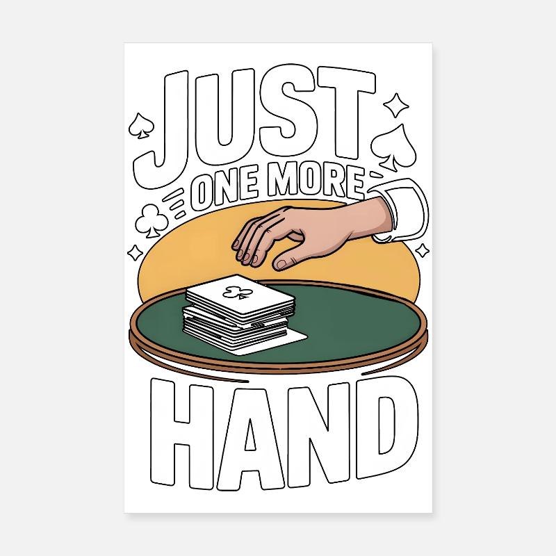 Euchre : Juste un jeu de cartes de plus Poster 20 x 30 cm